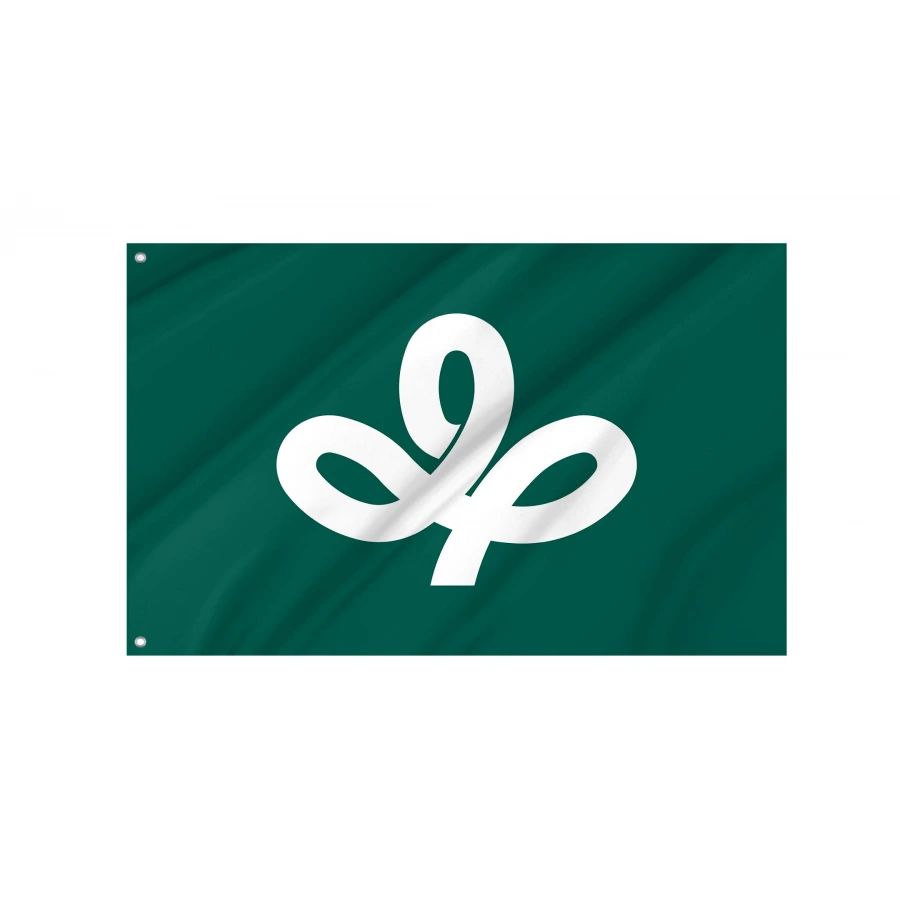 Miyagi Prefecture Flag for Indoor & Outdoor Use, JPN25