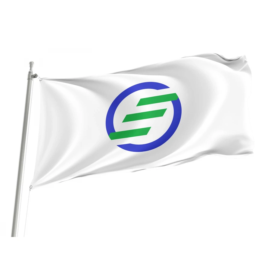 Miyoshi Chiba historic municipal flag 1973-2006