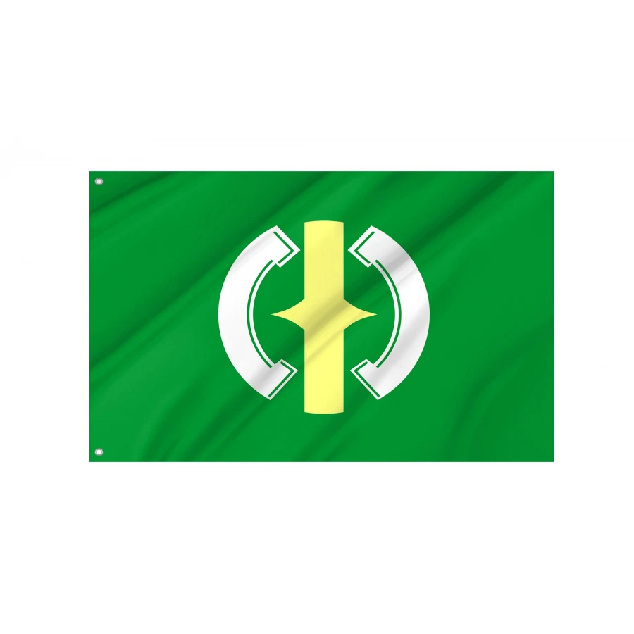 Mukawa Former Flag for Indoor & Outdoor Use, JPN116
