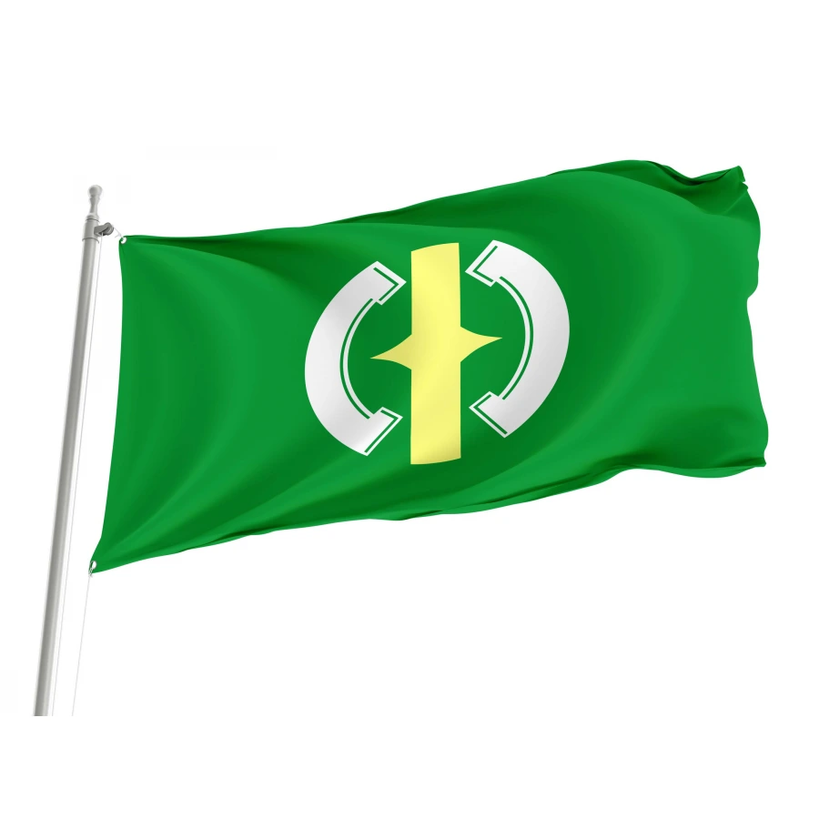 Mukawa Former Flag for Indoor & Outdoor Use, JPN116