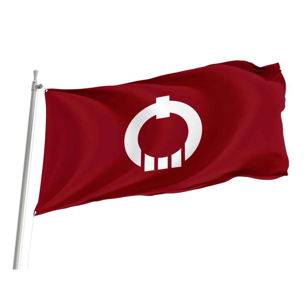 Nagawa, Aomori 1965-2006 Flag for Indoor & Outdoor Use
