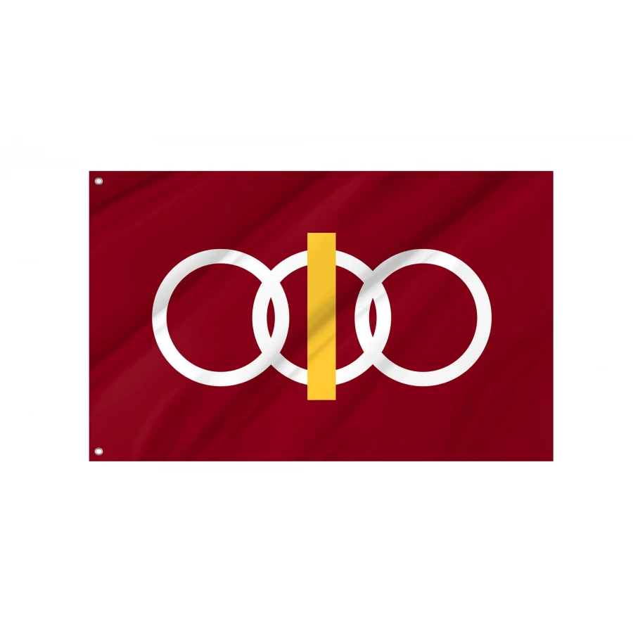 Nakasato, Aomori 1936-2005 Flag for Indoor & Outdoor Use, JPN389