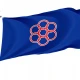 Nanae Flag for Indoor & Outdoor Use - Imagine 1