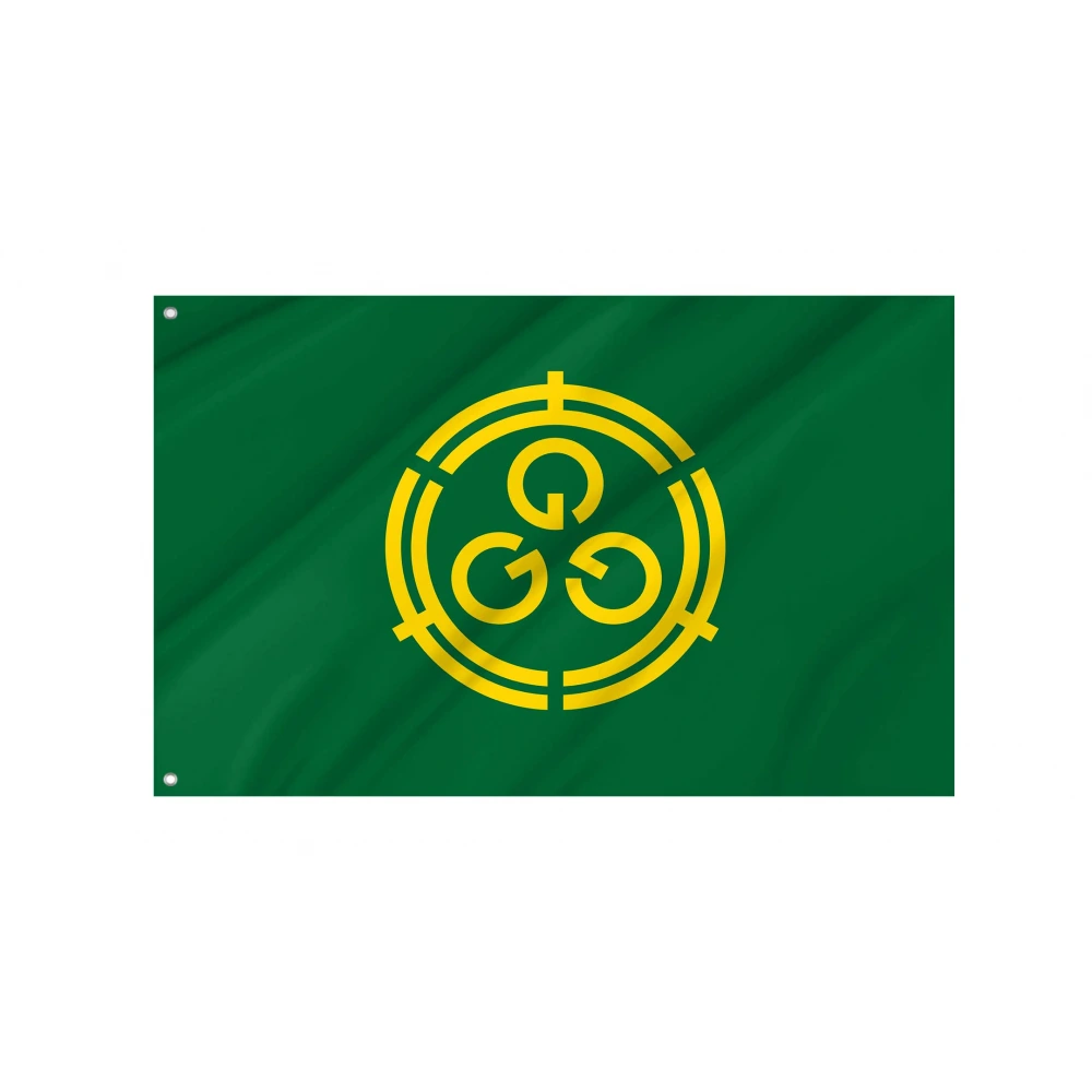 Ōno Flag for Indoor & Outdoor Use