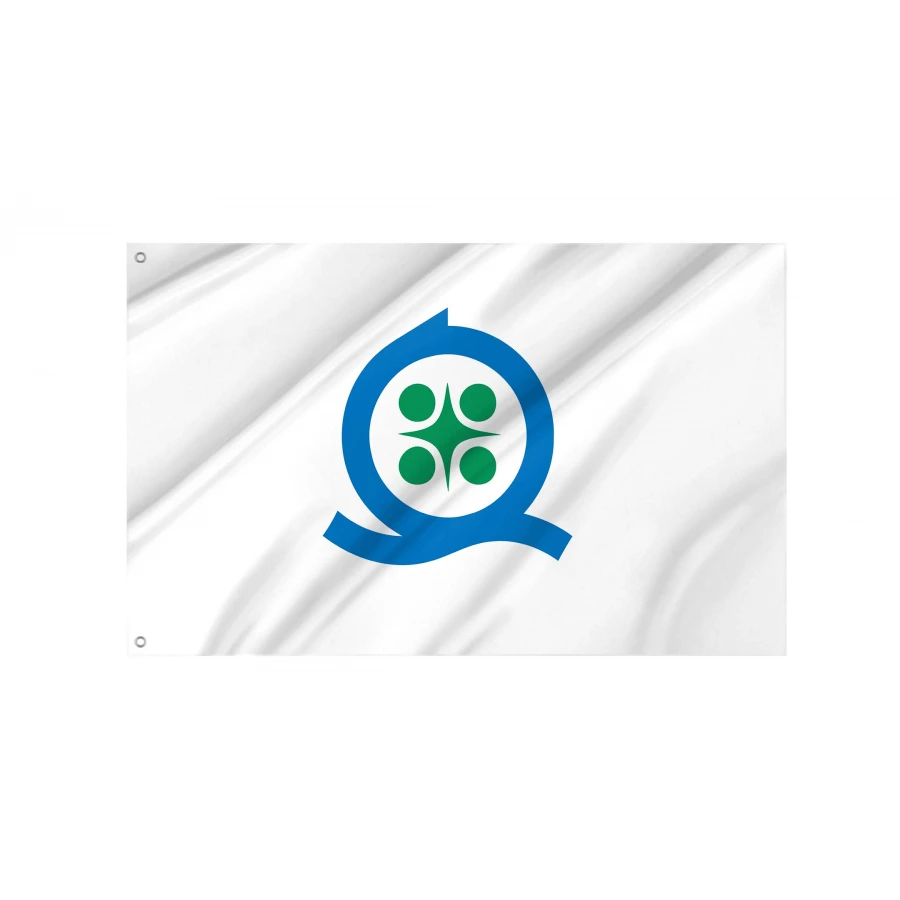 Oshu, Iwate Flag for Indoor & Outdoor Use, JPN416