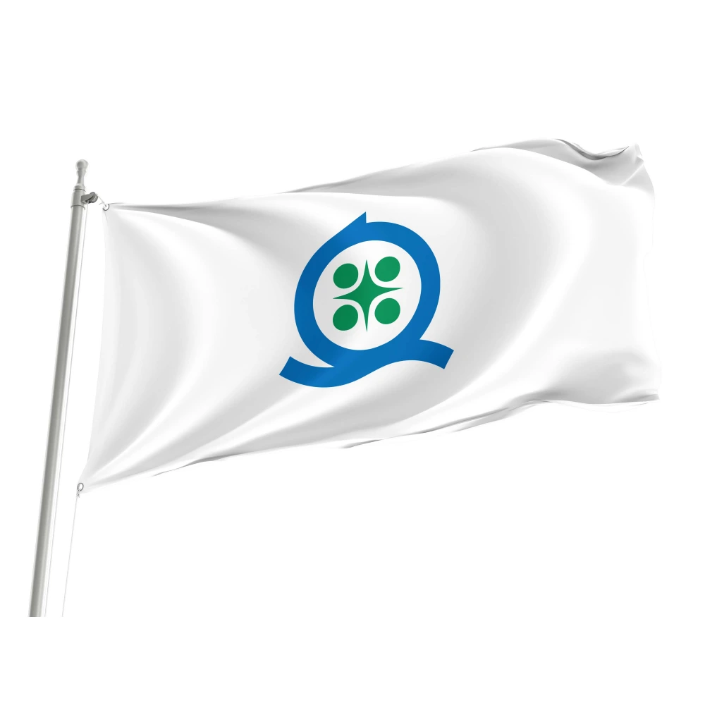 Oshu, Iwate Flag for Indoor & Outdoor Use
