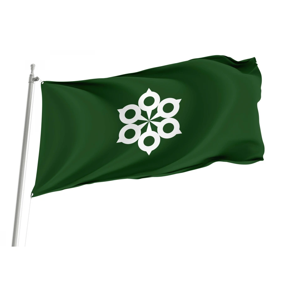 Rokunohe Aomori Flag for Indoor & Outdoor Use, JPN358