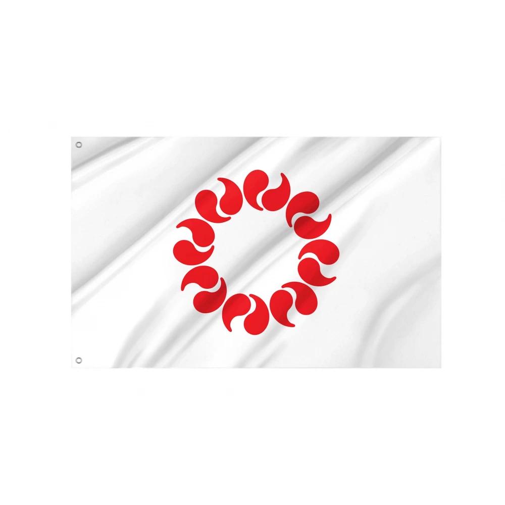 Saitama Prefecture, Kantō Region Flag for Indoor & Outdoor Use