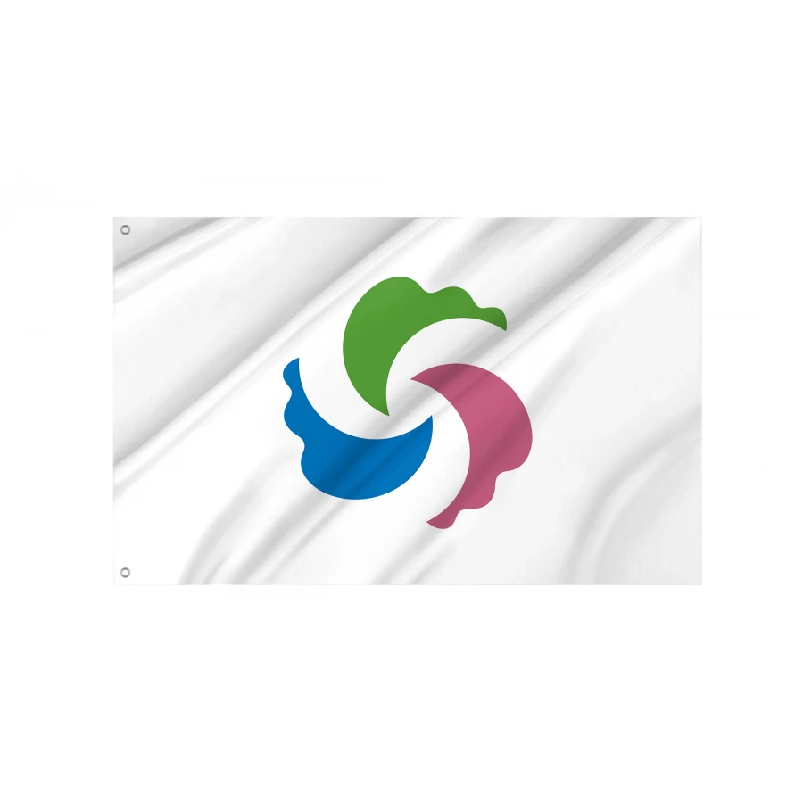 Semboku, Akita  Flag for Indoor & Outdoor Use, JPN515