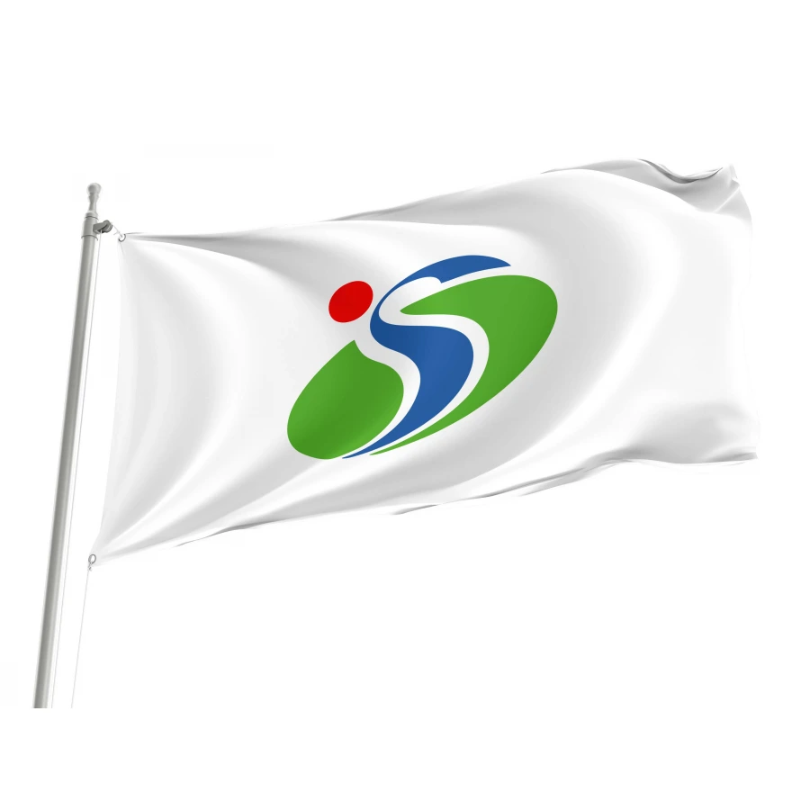 Shibetsu Flag for Indoor & Outdoor Use, JPN147