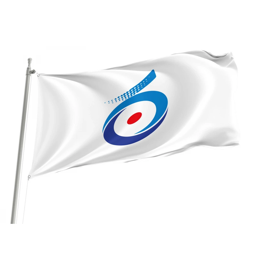 Shirakawa, Fukushima Flag for Indoor & Outdoor Use, JPN572