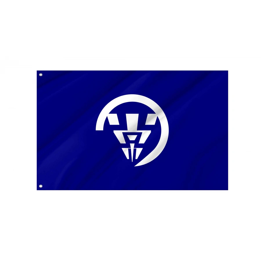 Tokiwa, Aomori 1963-2005 Flag for Indoor & Outdoor Use, JPN403