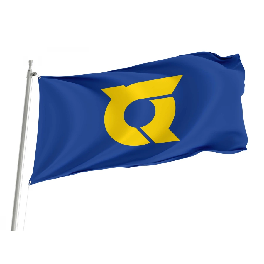 Tokushima Prefecture Flag for Indoor & Outdoor Use, JPN68