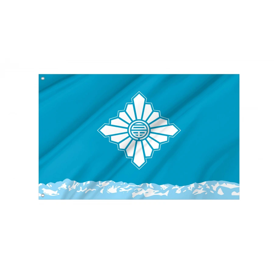 Toyama City Flag for Indoor & Outdoor Use, JPN39