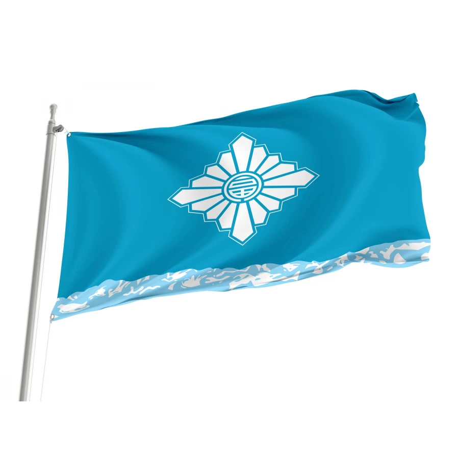 Toyama City Flag for Indoor & Outdoor Use, JPN39