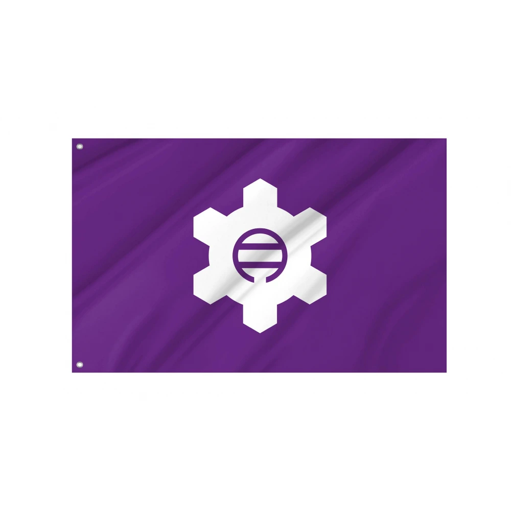 Tsukigata Flag for Indoor & Outdoor Use