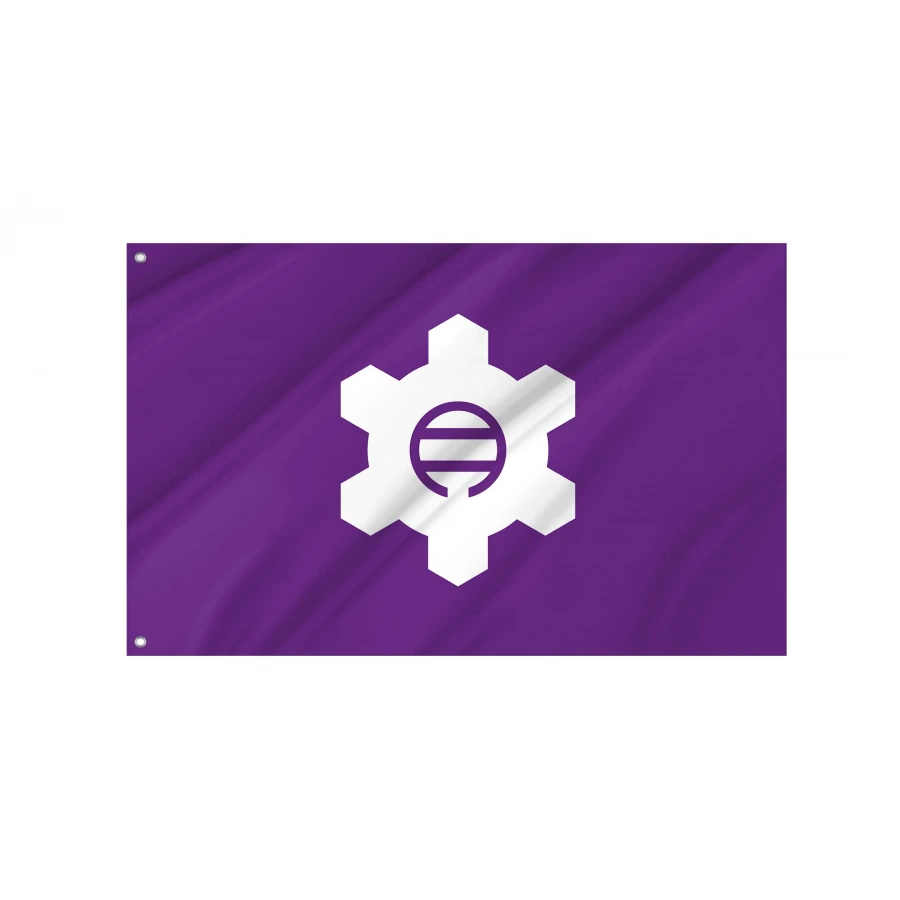 Tsukigata Flag for Indoor & Outdoor Use, JPN292
