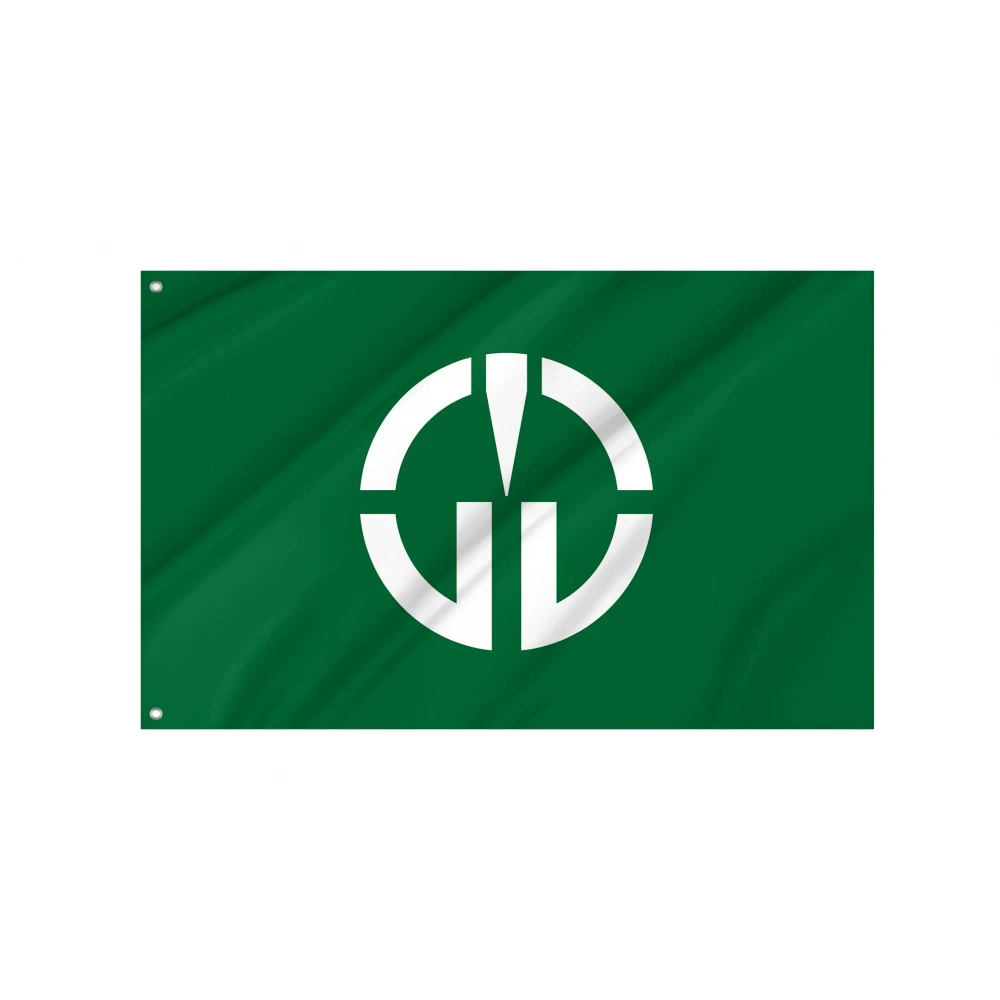 Tsuruta Town Aomori Flag for Indoor & Outdoor Use