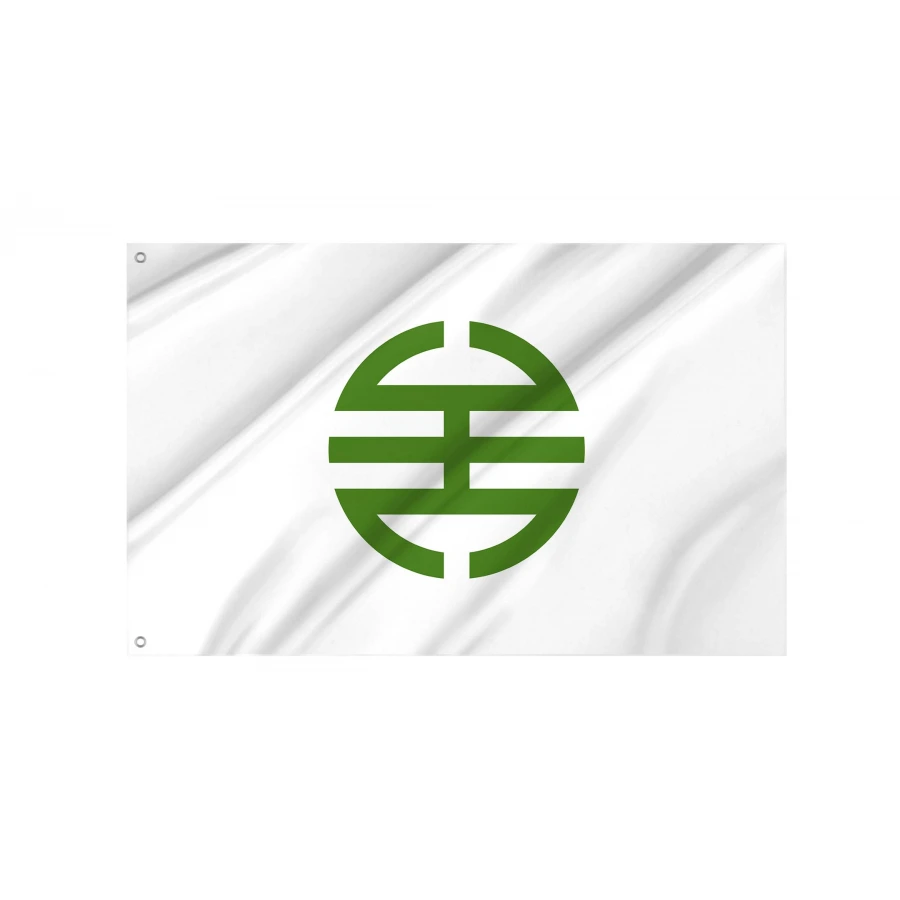 Yabuki Fukushima municipal flag