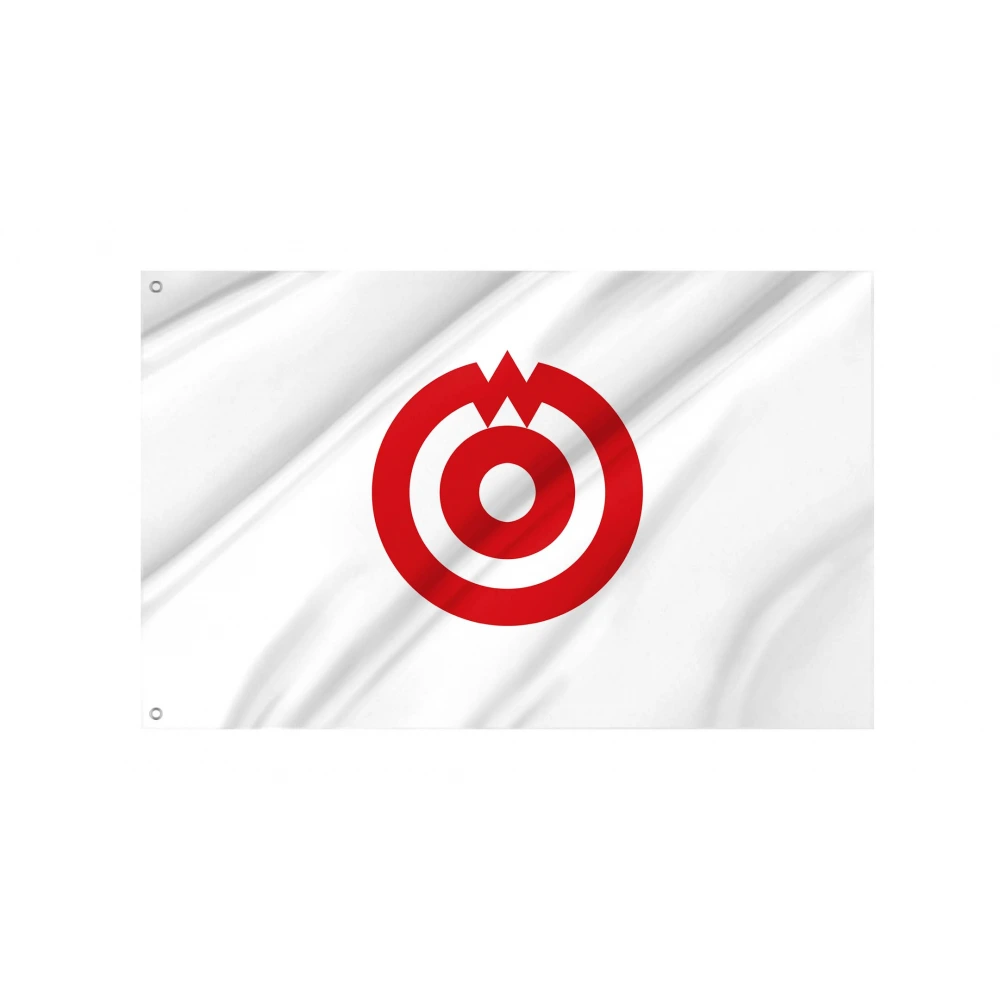 Yamaguchi City Flag for Indoor & Outdoor Use