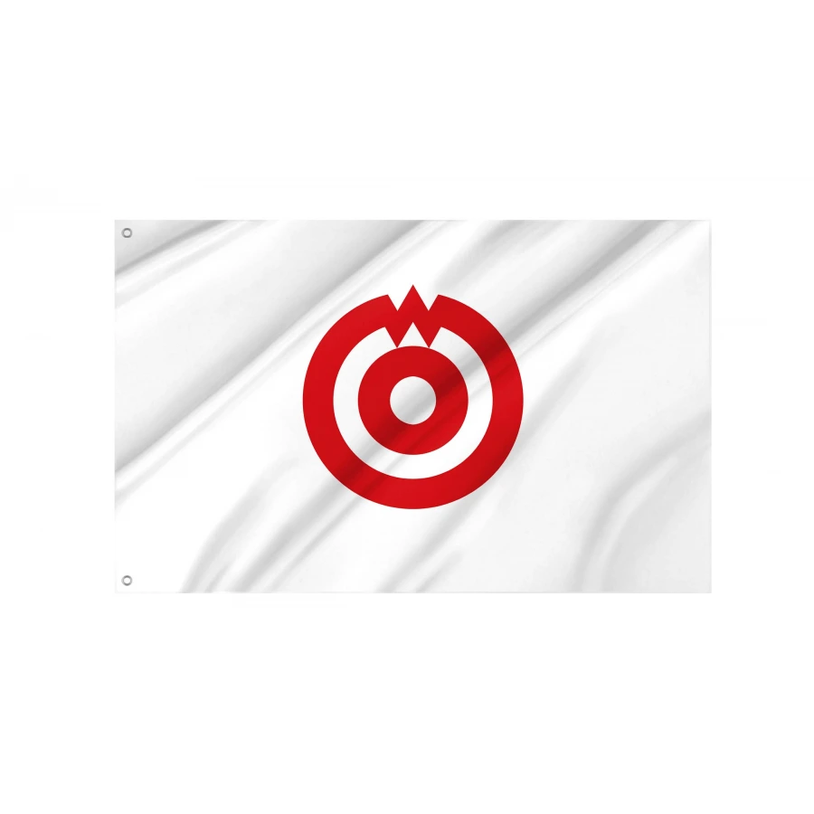 Yamaguchi City Flag for Indoor & Outdoor Use, JPN65