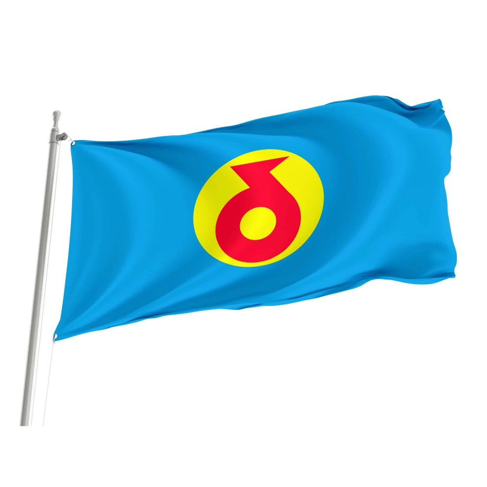 Yokohama Aomori Flag for Indoor & Outdoor Use