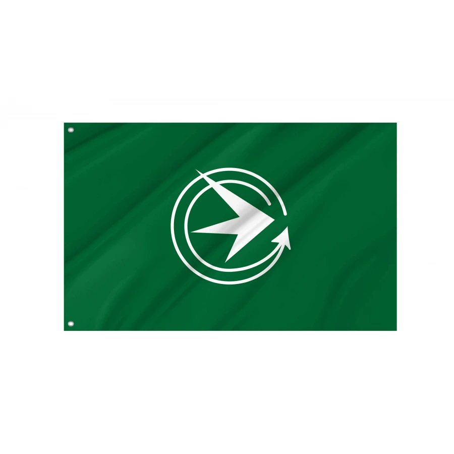 Yomogita Aomori Flag for Indoor & Outdoor Use, JPN368