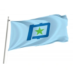 Yubetsu Flag for Indoor & Outdoor Use