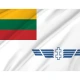 Lithuanian Air Force Ensign Flag for Indoor & Outdoor Use - Imagine 2