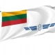 Lithuanian Air Force Ensign Flag for Indoor & Outdoor Use - Imagine 1