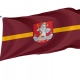 Vilnius Flag for Indoor & Outdoor Use - Imagine 1