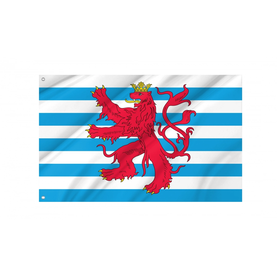 Flag Belgian Province of Luxembourg, Patriotic Flags, Unique Design Print, Flags for Indoor & Outdoor Use