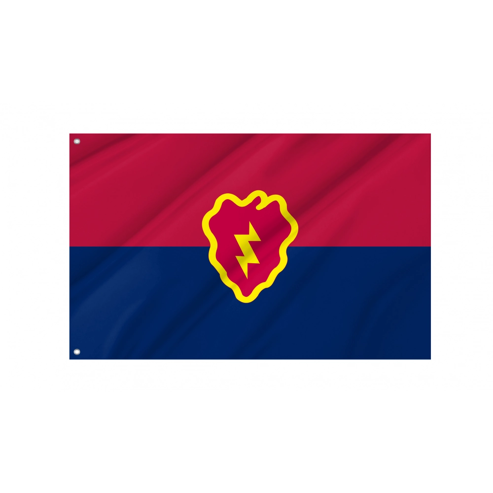 25th Infantry Division Flag for Indoor & Outdoor Use 25th Infantry Division Flag for Indoor & Outdoor Use