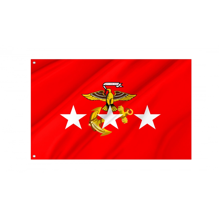 Commandant of the Republic of Korea Marine Flag, Unique Design Print, Flags for Indoor & Outdoor Use