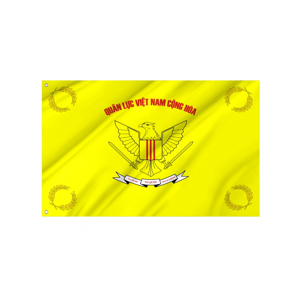 Republic of Vietnam Military Forces RVNMF Flag for Indoor & Outdoor Use Republic of Vietnam Military Forces RVNMF Flag for Indoor & Outdoor Use