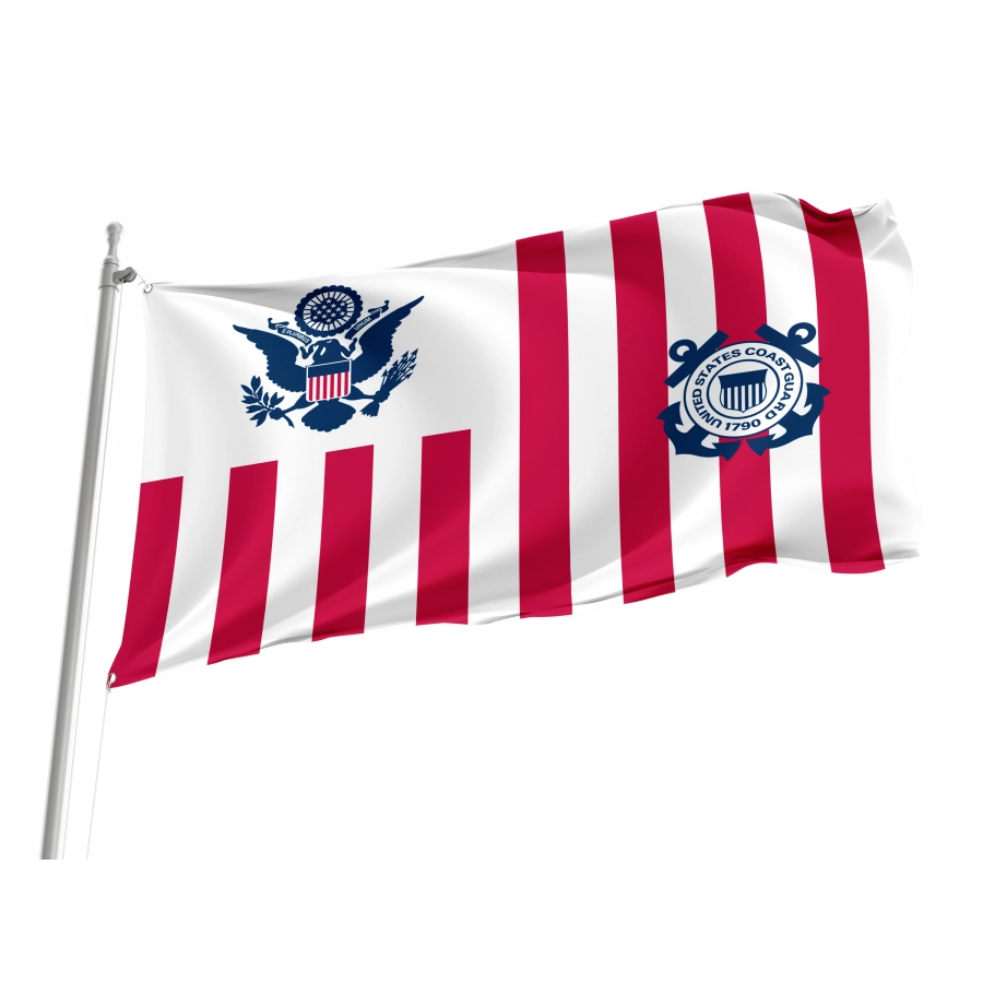 Flag Of U.s. Coast Guard, Patriotic Flags, Unique Design Print, Flags For Indoor & Outdoor Use - High Quality United States for Indoor and Outdoor Use