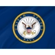 US Navy Emblem Flag for Indoor & Outdoor Use - Imagine 2