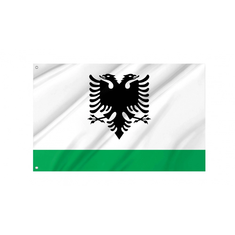 Albanian Coast Guard Ensign Flag for Indoor & Outdoor Use
