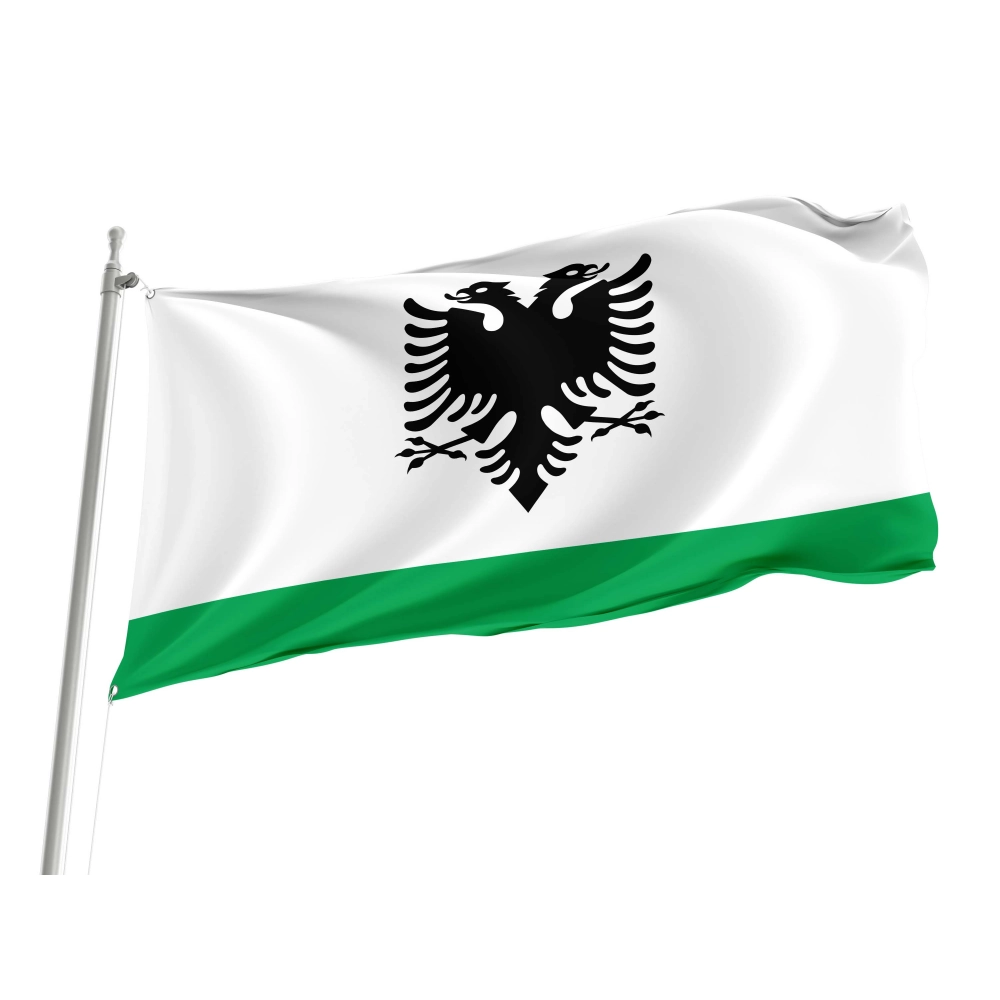Albanian Coast Guard Ensign Flag for Indoor & Outdoor Use