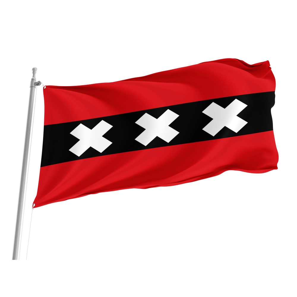 Amsterdam Flag for Indoor & Outdoor Use Amsterdam Flag for Indoor & Outdoor Use