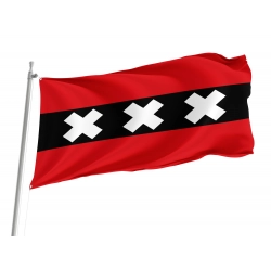 Amsterdam Flag for Indoor & Outdoor Use