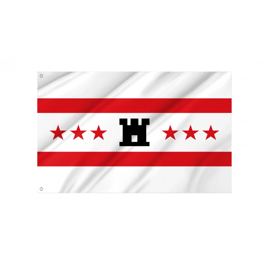 Flag of Drenthe, Patriotic Flags, Unique Design Print, Flags for Indoor & Outdoor Use