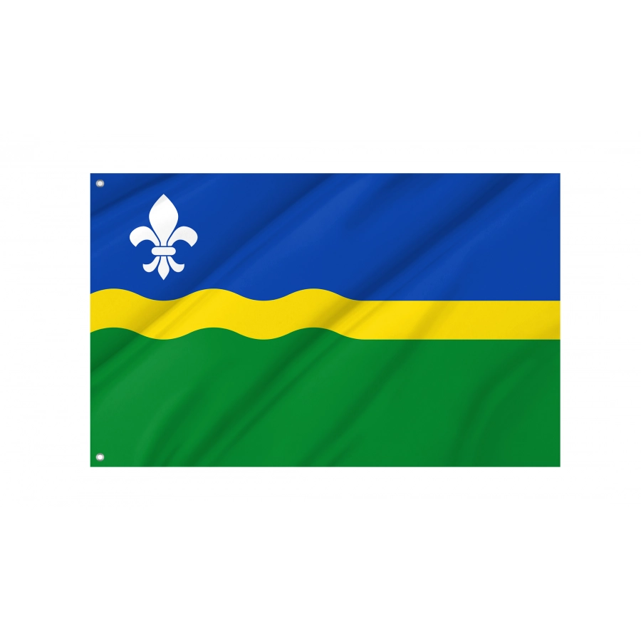 Flag of Flevoland, Patriotic Flags, Unique Design Print, Flags for Indoor & Outdoor Use