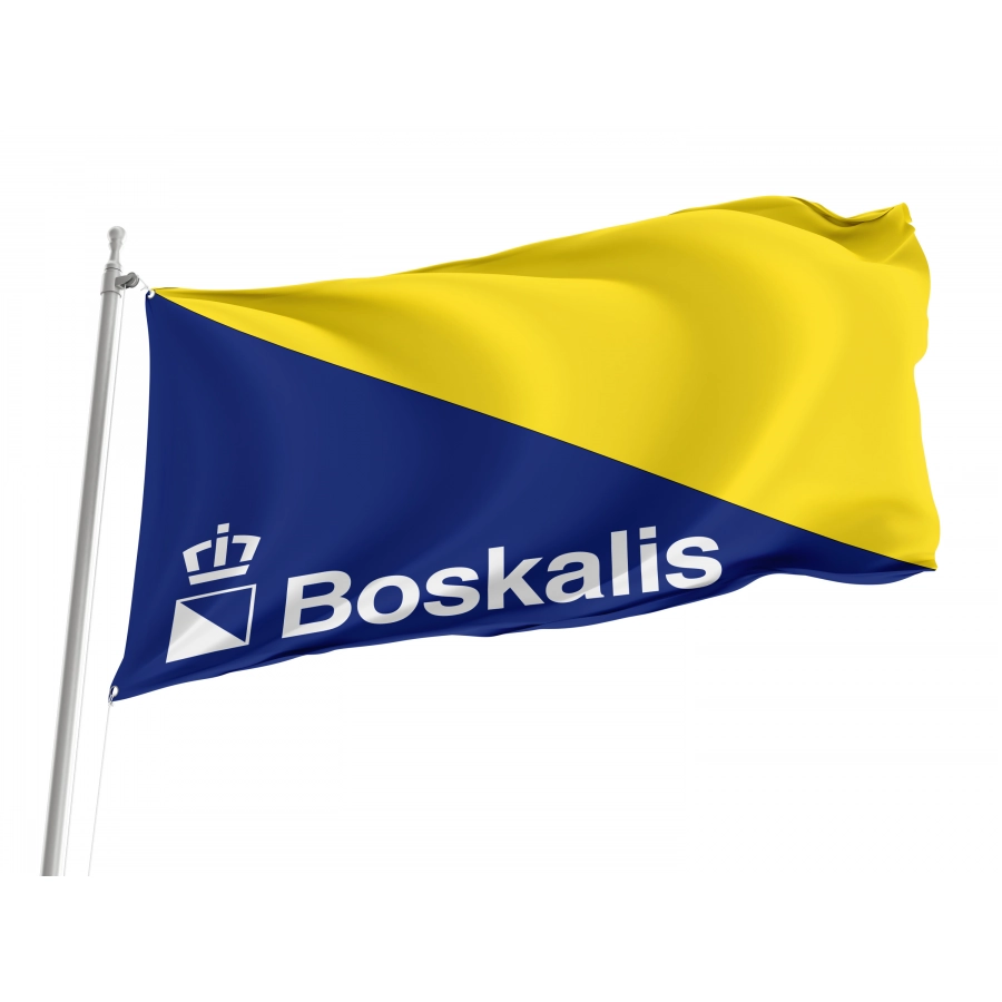 House Flag of Boskalis, Patriotic Flags, Unique Design Print, Flags for Indoor & Outdoor Use