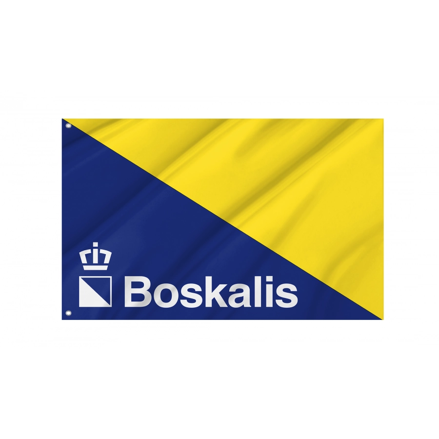 House Flag of Boskalis, Patriotic Flags, Unique Design Print, Flags for Indoor & Outdoor Use