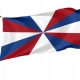 Naval Jack of the Netherlands Flag for Indoor & Outdoor Use - Imagine 1