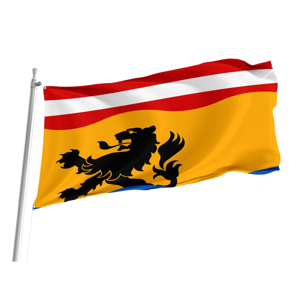 Zeelandic Flanders Flag for Indoor & Outdoor Use