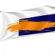 Bergen North Holland Flag for Indoor & Outdoor Use - Imagine 1