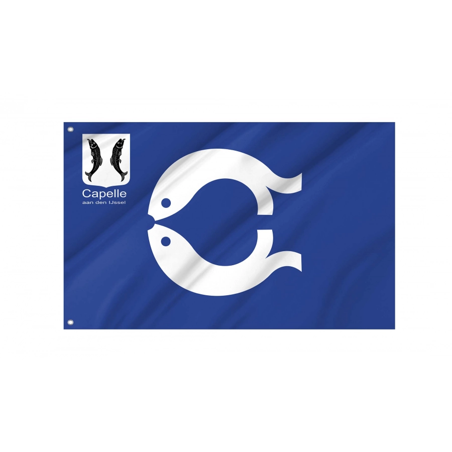 Capelle aan den IJssel Flag for Indoor & Outdoor Use, NLD354