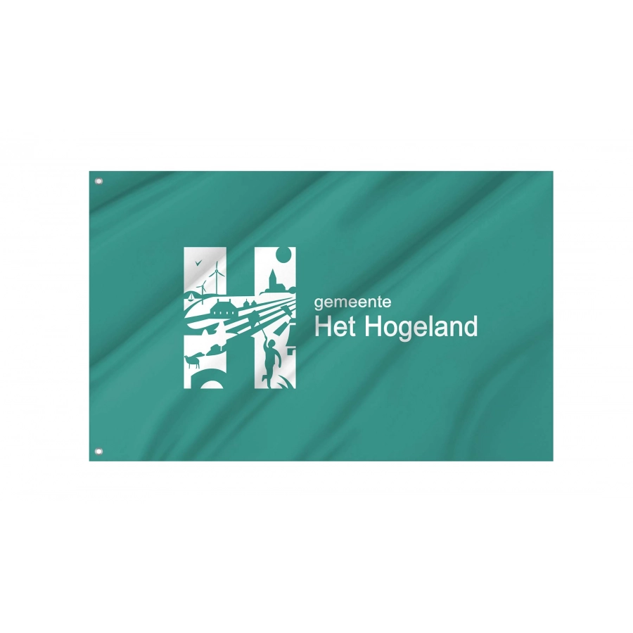 Het Hogeland Flag for Indoor & Outdoor Use, NLD197